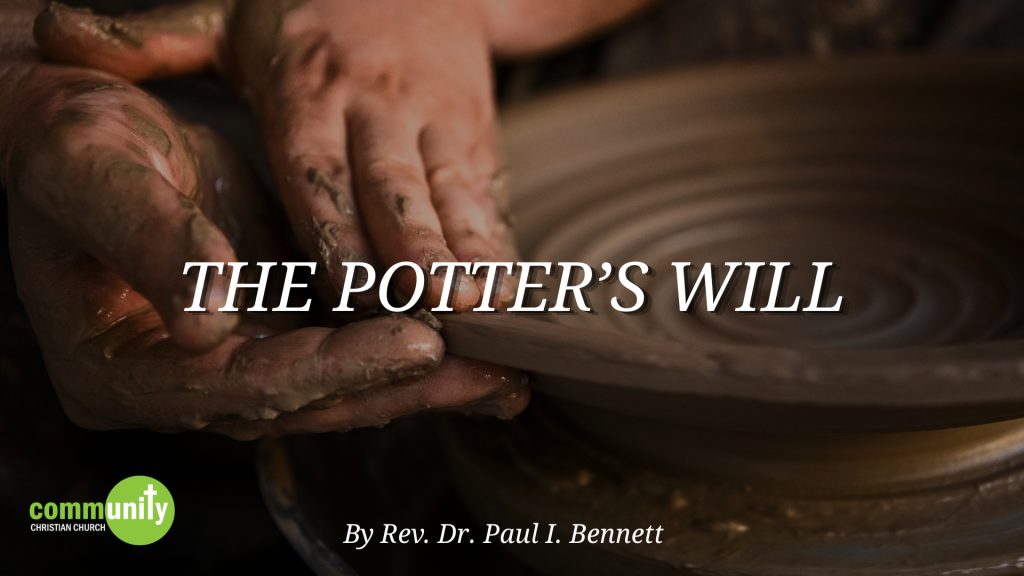 The Potter’s Will